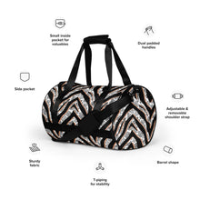 Load image into Gallery viewer, SAFARI - All-over print gym bag