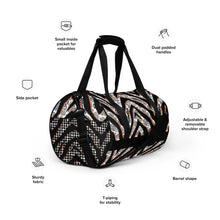 Load image into Gallery viewer, SAFARI - All-over print gym bag