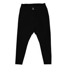 Load image into Gallery viewer, POSITION BLACK - All-Over Print Plus Size Leggings