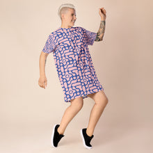 Load image into Gallery viewer, BumN-COLLAGE - T-shirt dress