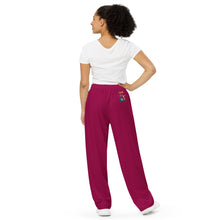 Load image into Gallery viewer, BumN-BEE LOVE - All-over print unisex wide-leg pants