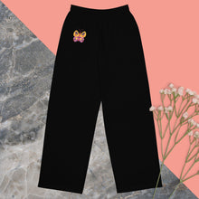 Load image into Gallery viewer, BumN-BUTTERFLY - All-over print unisex wide-leg pants