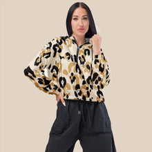 Load image into Gallery viewer, FELINE - Women’s cropped windbreaker