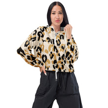 Load image into Gallery viewer, FELINE - Women’s cropped windbreaker