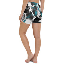 Load image into Gallery viewer, POSITION-PAINT - Yoga Shorts