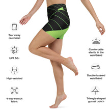 Load image into Gallery viewer, POSITION-GEO - Yoga Shorts