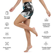 Load image into Gallery viewer, POSITION-PAINT - Yoga Shorts