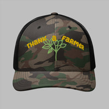Load image into Gallery viewer, THANK A FARMER - Camouflage trucker hat