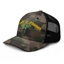 Load image into Gallery viewer, THANK A FARMER - Camouflage trucker hat