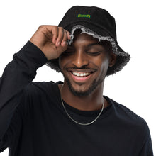 Load image into Gallery viewer, BumN - Distressed denim bucket hat