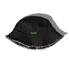 Load image into Gallery viewer, BumN - Distressed denim bucket hat
