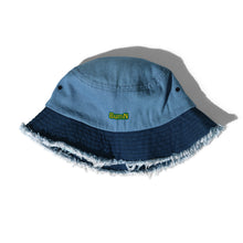 Load image into Gallery viewer, BumN - Distressed denim bucket hat