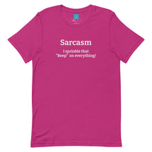 Load image into Gallery viewer, Sarcasm-Short Sleeve Unisex T-Shirt