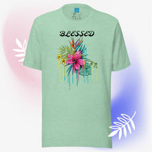 Load image into Gallery viewer, BLESSED FLOWER-Short-Sleeve Unisex T-Shirt