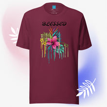 Load image into Gallery viewer, BLESSED FLOWER-Short-Sleeve Unisex T-Shirt