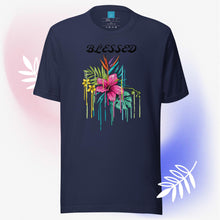 Load image into Gallery viewer, BLESSED FLOWER-Short-Sleeve Unisex T-Shirt