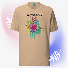 Load image into Gallery viewer, BLESSED FLOWER-Short-Sleeve Unisex T-Shirt