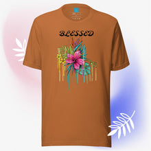 Load image into Gallery viewer, BLESSED FLOWER-Short-Sleeve Unisex T-Shirt