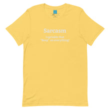 Load image into Gallery viewer, Sarcasm-Short Sleeve Unisex T-Shirt