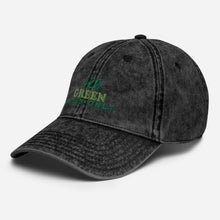 Load image into Gallery viewer, 420 GREEN VIBES - Vintage Cotton Twill Cap