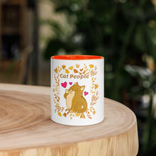 Load image into Gallery viewer, Cat People-Mug with Color Inside