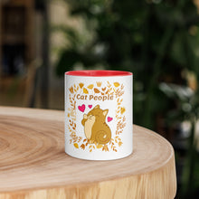 Load image into Gallery viewer, Cat People-Mug with Color Inside