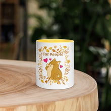 Load image into Gallery viewer, Cat People-Mug with Color Inside