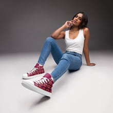 Load image into Gallery viewer, BumN-BEE LOVE - Women’s high top canvas shoes