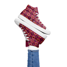 Load image into Gallery viewer, BumN-BEE LOVE - Women’s high top canvas shoes