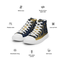 Load image into Gallery viewer, BumN - Women’s high top canvas shoes