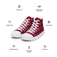 Load image into Gallery viewer, BumN-BEE LOVE - Women’s high top canvas shoes