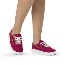Load image into Gallery viewer, BumN-BEE LOVE - Women’s lace-up canvas shoes