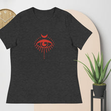 Load image into Gallery viewer, MOON & EYE - Women's Relaxed T-Shirt