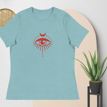 Load image into Gallery viewer, MOON & EYE - Women's Relaxed T-Shirt