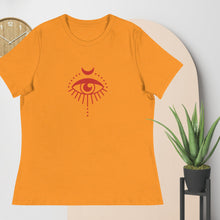 Load image into Gallery viewer, MOON & EYE - Women's Relaxed T-Shirt
