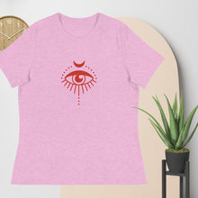 Load image into Gallery viewer, MOON & EYE - Women's Relaxed T-Shirt