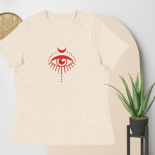 Load image into Gallery viewer, MOON & EYE - Women's Relaxed T-Shirt