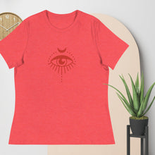 Load image into Gallery viewer, MOON & EYE - Women's Relaxed T-Shirt