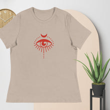 Load image into Gallery viewer, MOON & EYE - Women's Relaxed T-Shirt