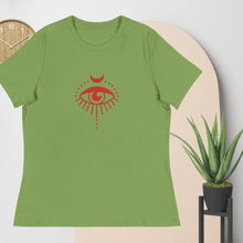 Load image into Gallery viewer, MOON & EYE - Women's Relaxed T-Shirt