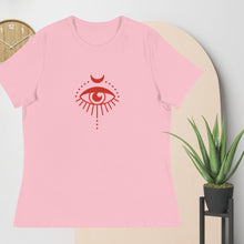 Load image into Gallery viewer, MOON & EYE - Women's Relaxed T-Shirt