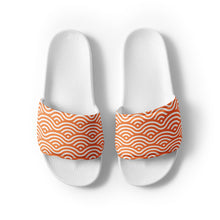 Load image into Gallery viewer, BumN-WAVY ABSTRACT - Women's slides
