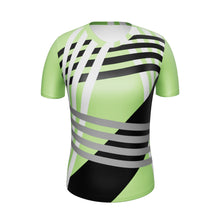 Load 3D model into Gallery viewer, BumN-GREEN ABSTRACT - Women's T-shirt