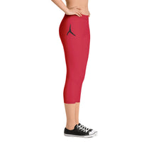 Load image into Gallery viewer, POSITION RED - Capri Leggings