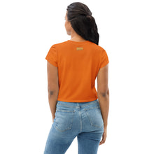 Load image into Gallery viewer, BumN - Women's All-Over Print Crop Tee