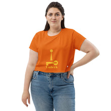 Load image into Gallery viewer, BumN - Women's All-Over Print Crop Tee