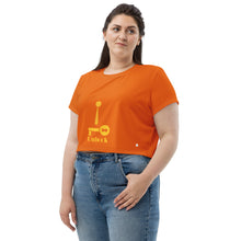 Load image into Gallery viewer, BumN - Women's All-Over Print Crop Tee