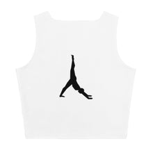 Load image into Gallery viewer, POSITION - WHITE YOGA - Crop Top