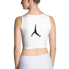 Load image into Gallery viewer, POSITION - WHITE YOGA - Crop Top