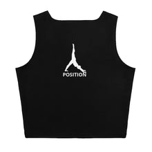 Load image into Gallery viewer, POSITION - BLACK YOGA - Crop Top